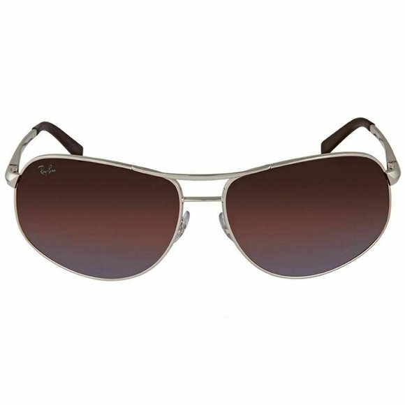 Ray-Ban Aviator Sunglasses W/Brown Gradient Lens - Picture 2 of 4